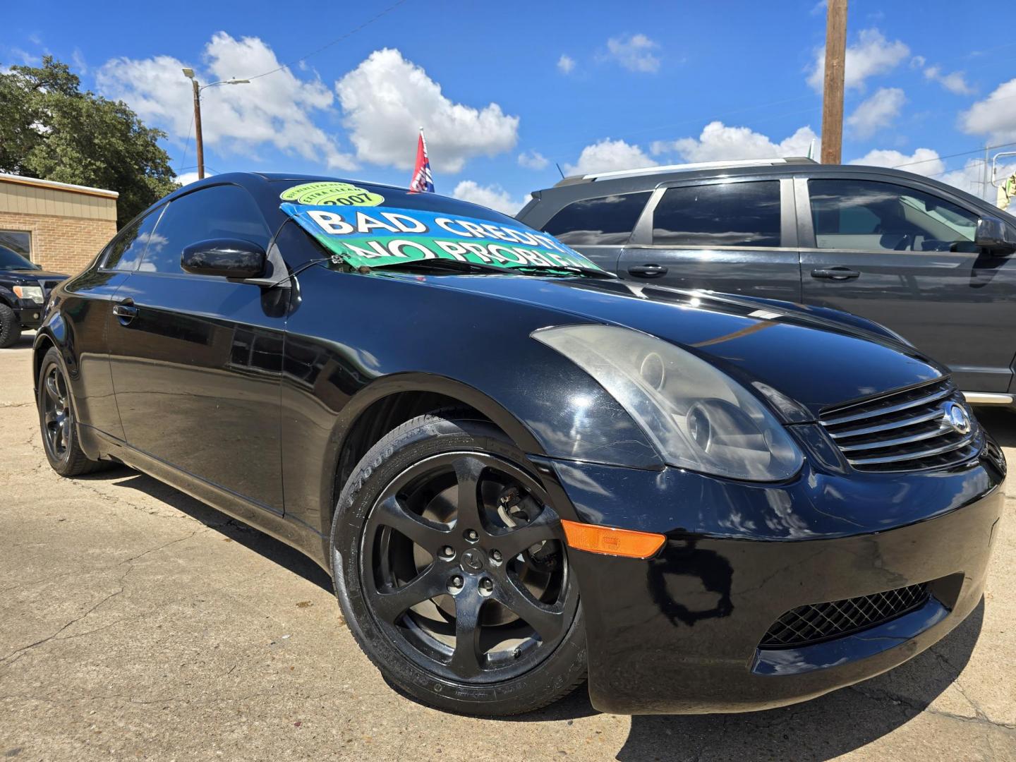 2007 BLACK /BEIGE LEATHER Infiniti G35 Coupe (JNKCV54E37M) with an 3.5L V6 DOHC 24V engine, 5-Speed Automatic Overdrive transmission, located at 2660 S.Garland Avenue, Garland, TX, 75041, (469) 298-3118, 32.885387, -96.656776 - Photo#0