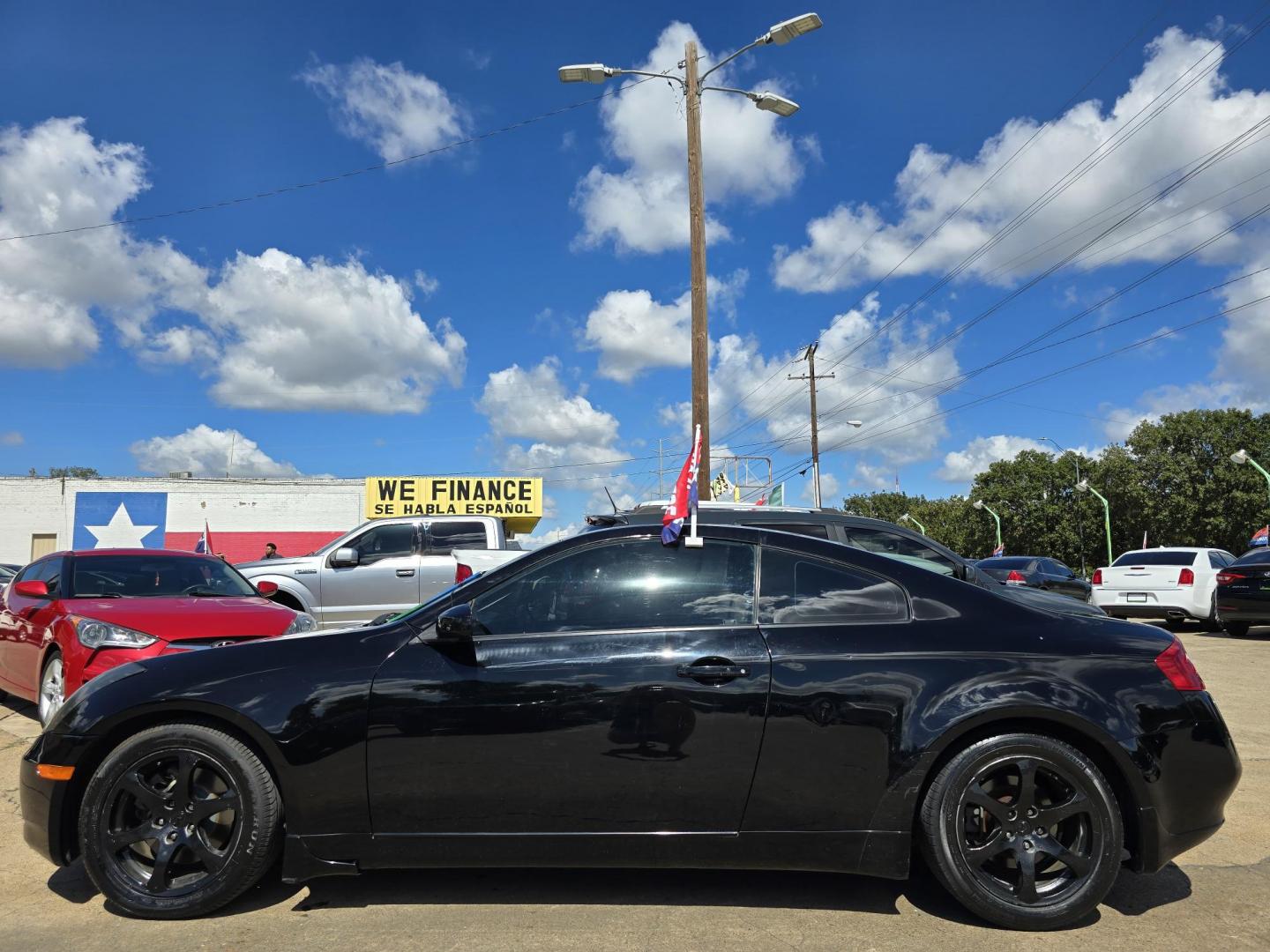 2007 BLACK /BEIGE LEATHER Infiniti G35 Coupe (JNKCV54E37M) with an 3.5L V6 DOHC 24V engine, 5-Speed Automatic Overdrive transmission, located at 2660 S.Garland Avenue, Garland, TX, 75041, (469) 298-3118, 32.885387, -96.656776 - Photo#5