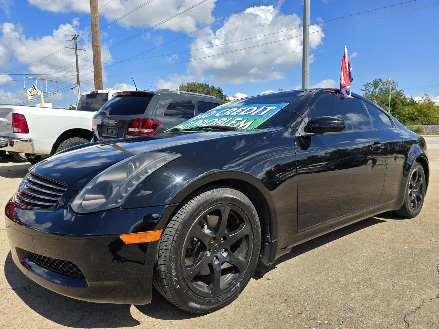 2007 BLACK /BEIGE LEATHER Infiniti G35 Coupe (JNKCV54E37M) with an 3.5L V6 DOHC 24V engine, 5-Speed Automatic Overdrive transmission, located at 2660 S.Garland Avenue, Garland, TX, 75041, (469) 298-3118, 32.885387, -96.656776 - Photo#6