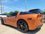 2008 SUNSET ORANGE /CASHMERE Chevrolet Corvette (1G1YY26W585) with an 6.2L V8 OHV 16V engine, AUTO transmission, located at 2660 S.Garland Avenue	, Garland, TX, 75041, (469) 298-3118, 32.885387, -96.656776 - VERY FAST, VERY CLEAN, LOW MILE 2008 CORVETTE COUPE! MUST SEE! GM PERFORMANCE PARTS LS3 "HOT CAM" KIT VERARAM COLD AIR INTAKE KOOKS STAINLESS STEEL LONG TUBE HEADERS KOOKS HIGH FLOW MID-PIPE BILLY BOAT CATBACK EXHAUST SYSTEM PERFORMANCE TUNED OEM WHEELS POWDER COATED GLOSS BLACK JAKE SKULL - Photo#2