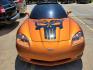 2008 SUNSET ORANGE /CASHMERE Chevrolet Corvette (1G1YY26W585) with an 6.2L V8 OHV 16V engine, AUTO transmission, located at 2660 S.Garland Avenue	, Garland, TX, 75041, (469) 298-3118, 32.885387, -96.656776 - VERY FAST, VERY CLEAN, LOW MILE 2008 CORVETTE COUPE! MUST SEE! GM PERFORMANCE PARTS LS3 "HOT CAM" KIT VERARAM COLD AIR INTAKE KOOKS STAINLESS STEEL LONG TUBE HEADERS KOOKS HIGH FLOW MID-PIPE BILLY BOAT CATBACK EXHAUST SYSTEM PERFORMANCE TUNED OEM WHEELS POWDER COATED GLOSS BLACK JAKE SKULL - Photo#6