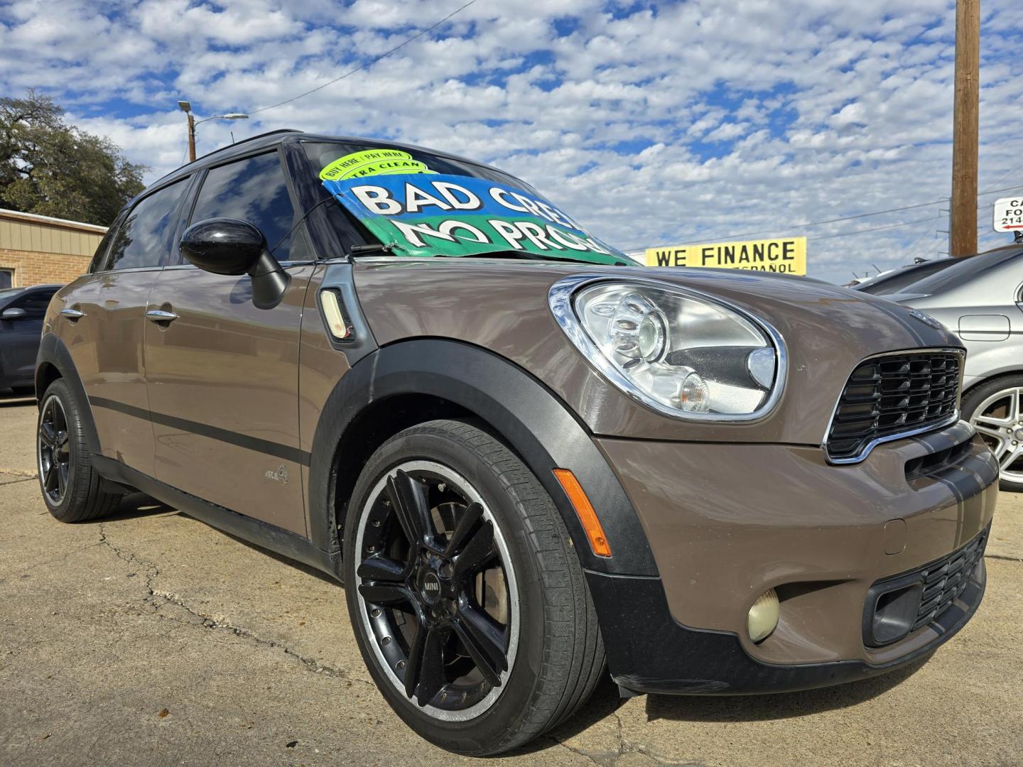 2011 BROWN Mini Cooper S ALL4 COUNTRYMAN (WMWZC5C59BW) with an 1.6L L4 DOHC 16V TURBO engine, AUTO transmission, located at 2660 S.Garland Avenue, Garland, TX, 75041, (469) 298-3118, 32.885387, -96.656776 - Photo#1