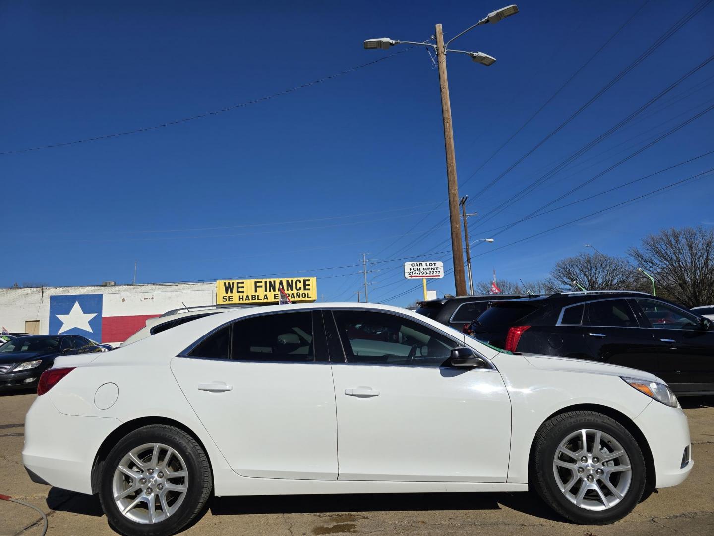 2013 Chevrolet Malibu ECO 2SA (1G11F5RR8DF) with an 2.4L L4 DOHC 16V engine, 6-Speed Automatic transmission, located at 2660 S.Garland Avenue, Garland, TX, 75041, (469) 298-3118, 32.885387, -96.656776 - Welcome to DallasAutos4Less, one of the Premier BUY HERE PAY HERE Dealers in the North Dallas Area. We specialize in financing to people with NO CREDIT or BAD CREDIT. We need proof of income, proof of residence, and a ID. Come buy your new car from us today!! This is a very well cared for 201 - Photo#2