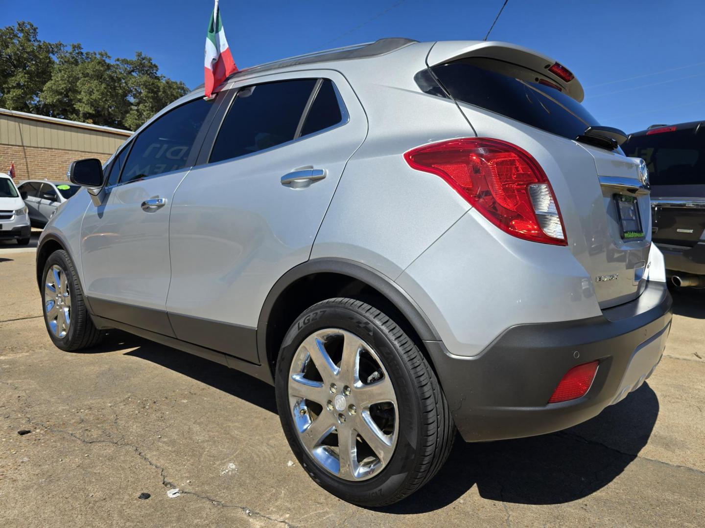 2014 Buick Encore Premium (KL4CJDSB0EB) with an 1.4L L4 DOHC 16V TURBO engine, 6-Speed Automatic transmission, located at 2660 S.Garland Avenue, Garland, TX, 75041, (469) 298-3118, 32.885387, -96.656776 - Photo#4