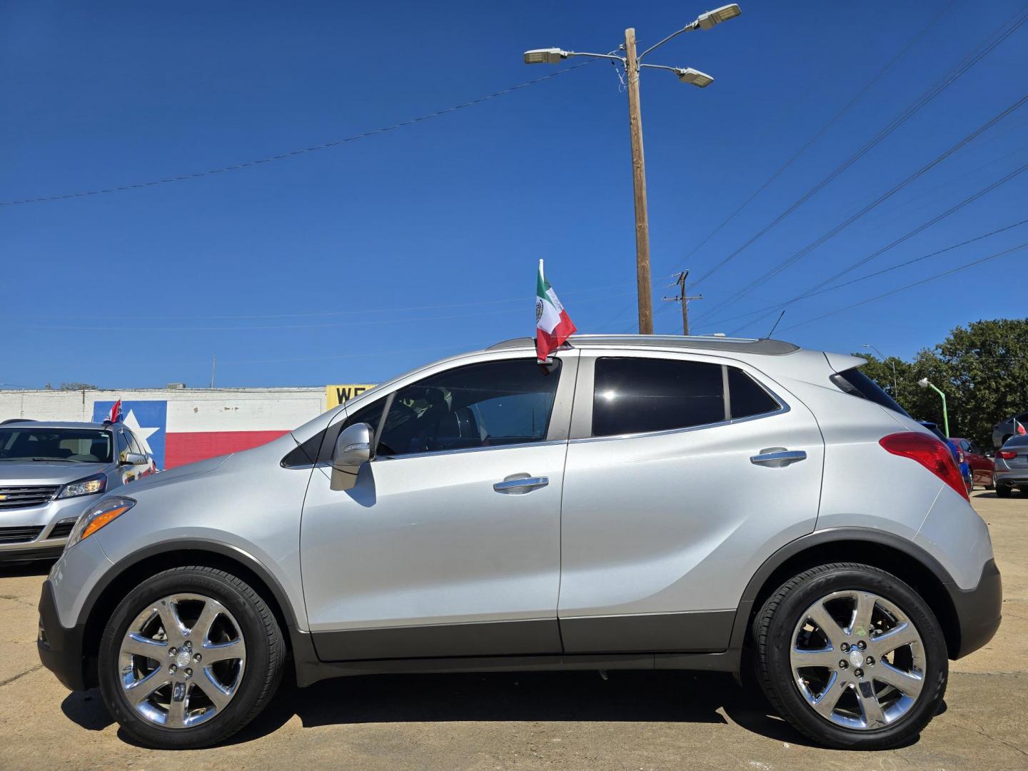 2014 Buick Encore Premium (KL4CJDSB0EB) with an 1.4L L4 DOHC 16V TURBO engine, 6-Speed Automatic transmission, located at 2660 S.Garland Avenue, Garland, TX, 75041, (469) 298-3118, 32.885387, -96.656776 - Photo#5