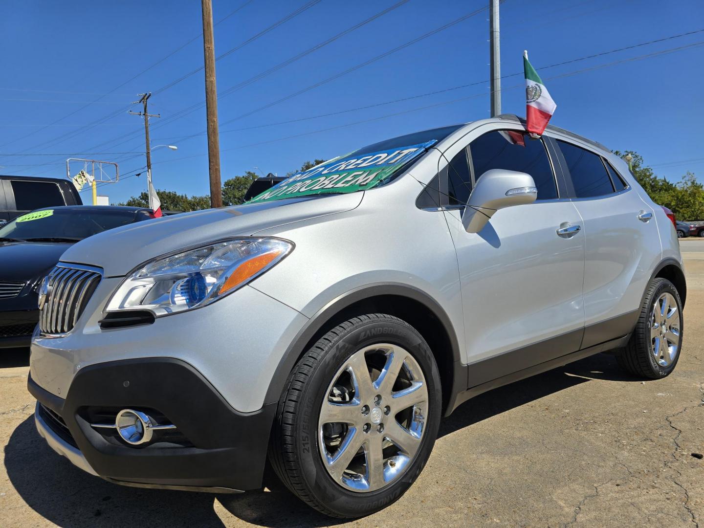 2014 Buick Encore Premium (KL4CJDSB0EB) with an 1.4L L4 DOHC 16V TURBO engine, 6-Speed Automatic transmission, located at 2660 S.Garland Avenue, Garland, TX, 75041, (469) 298-3118, 32.885387, -96.656776 - Photo#6