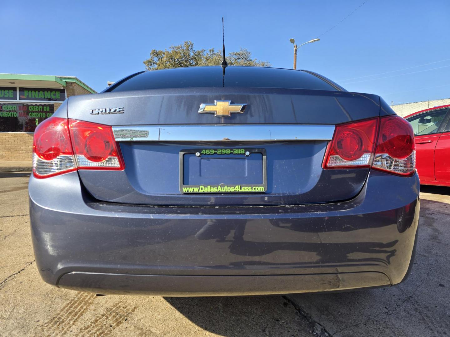 2014 BLUE Chevrolet Cruze LS (1G1PA5SG0E7) with an 1.8L L4 DOHC 16V engine, 6-Speed Automatic transmission, located at 2660 S.Garland Avenue, Garland, TX, 75041, (469) 298-3118, 32.885387, -96.656776 - Photo#4