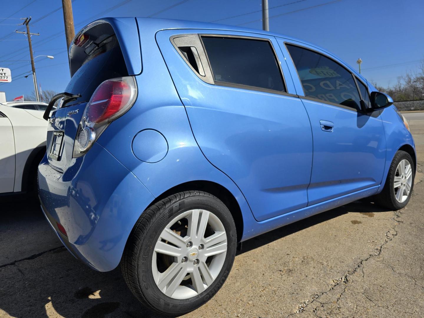 2014 BLACK Chevrolet Spark 2LT (KL8CF6S95EC) with an 1.2L L4 16V DOHC engine, Continuously Variable Transmission transmission, located at 2660 S.Garland Avenue, Garland, TX, 75041, (469) 298-3118, 32.885387, -96.656776 - Photo#3