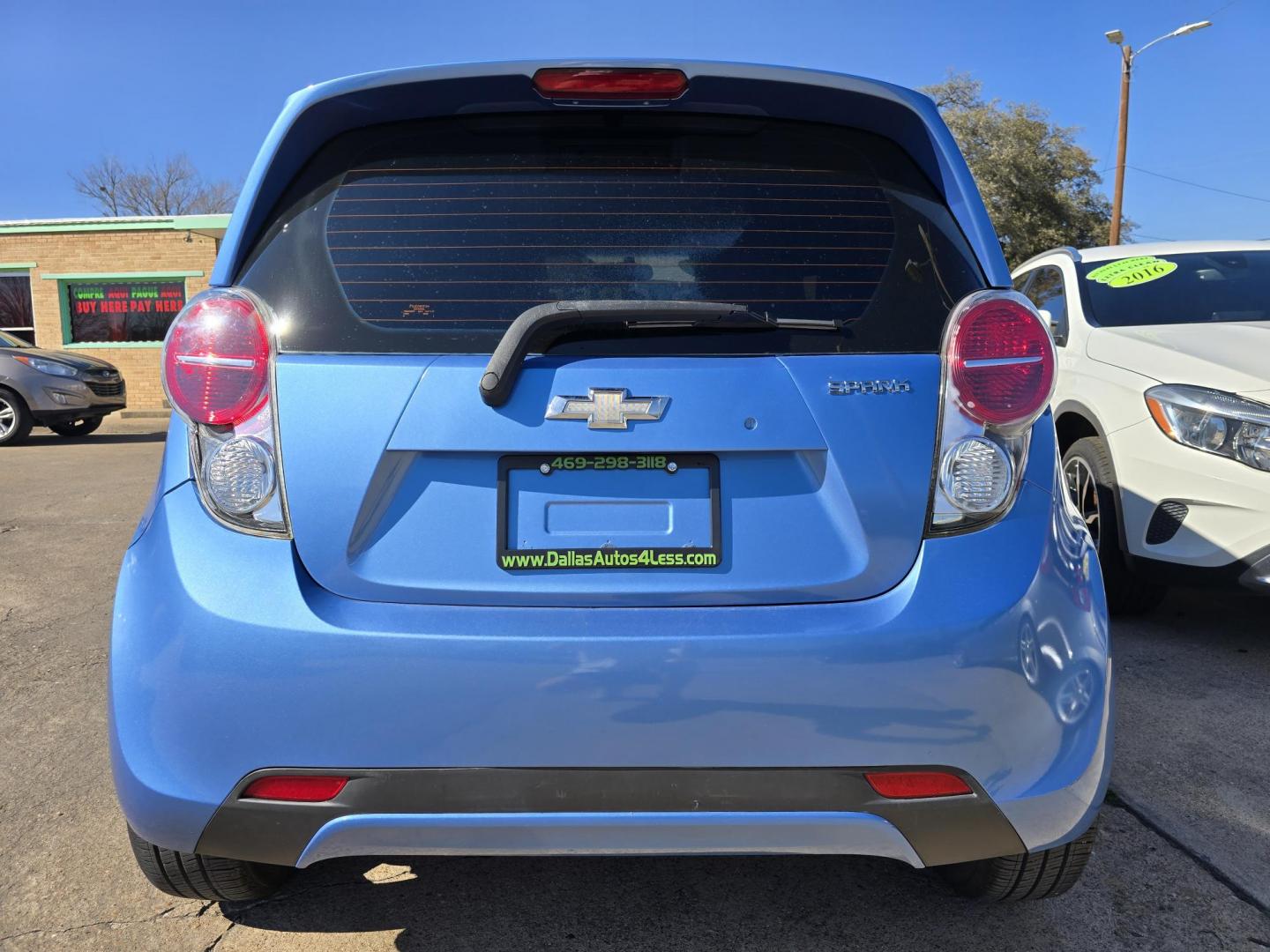 2014 BLACK Chevrolet Spark 2LT (KL8CF6S95EC) with an 1.2L L4 16V DOHC engine, Continuously Variable Transmission transmission, located at 2660 S.Garland Avenue, Garland, TX, 75041, (469) 298-3118, 32.885387, -96.656776 - Photo#4