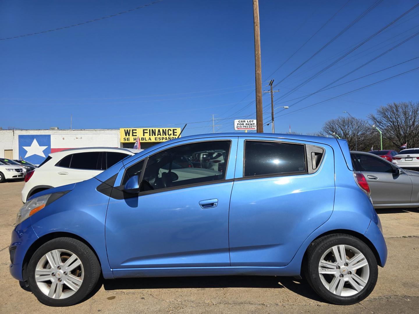 2014 BLACK Chevrolet Spark 2LT (KL8CF6S95EC) with an 1.2L L4 16V DOHC engine, Continuously Variable Transmission transmission, located at 2660 S.Garland Avenue, Garland, TX, 75041, (469) 298-3118, 32.885387, -96.656776 - Photo#6