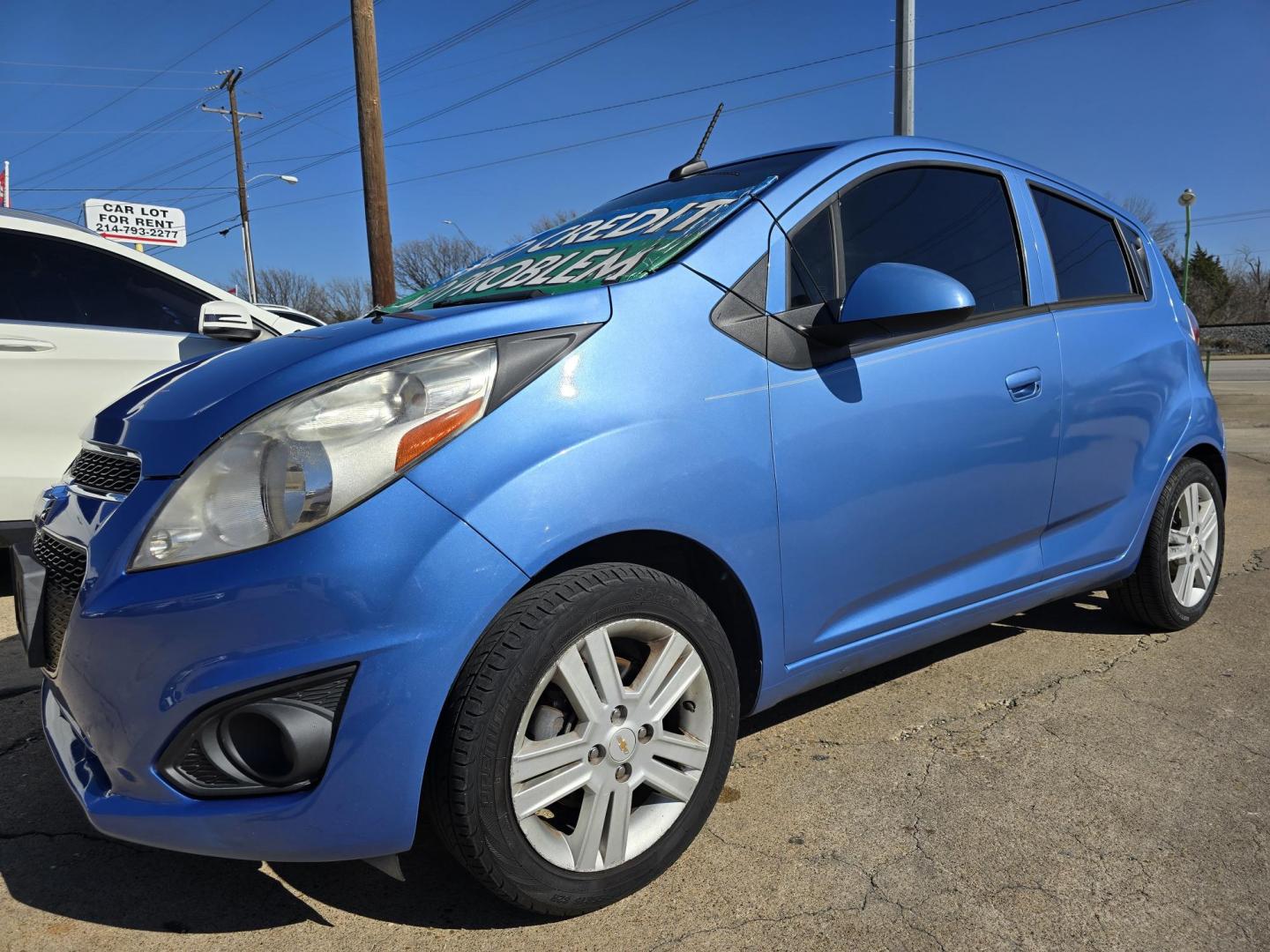 2014 BLACK Chevrolet Spark 2LT (KL8CF6S95EC) with an 1.2L L4 16V DOHC engine, Continuously Variable Transmission transmission, located at 2660 S.Garland Avenue, Garland, TX, 75041, (469) 298-3118, 32.885387, -96.656776 - Photo#7