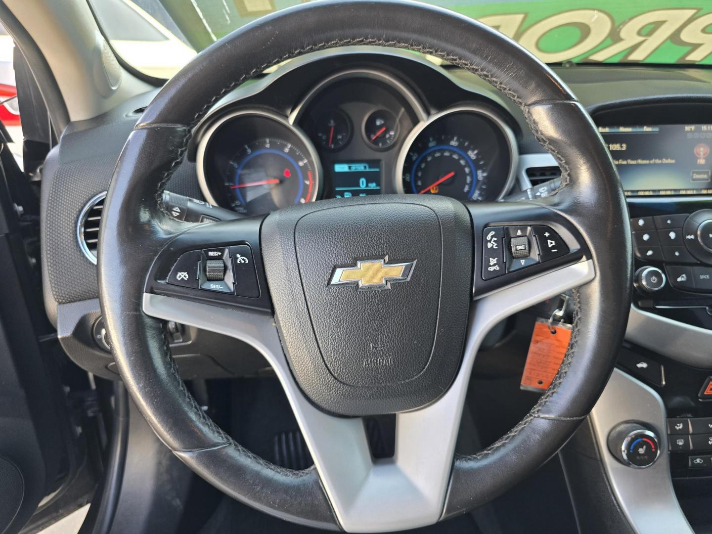 2015 Chevrolet Cruze 2LT (1G1PE5SB8F7) with an 1.4L L4 DOHC 16V TURBO engine, 6-Speed Automatic transmission, located at 2660 S.Garland Avenue, Garland, TX, 75041, (469) 298-3118, 32.885387, -96.656776 - Photo#12