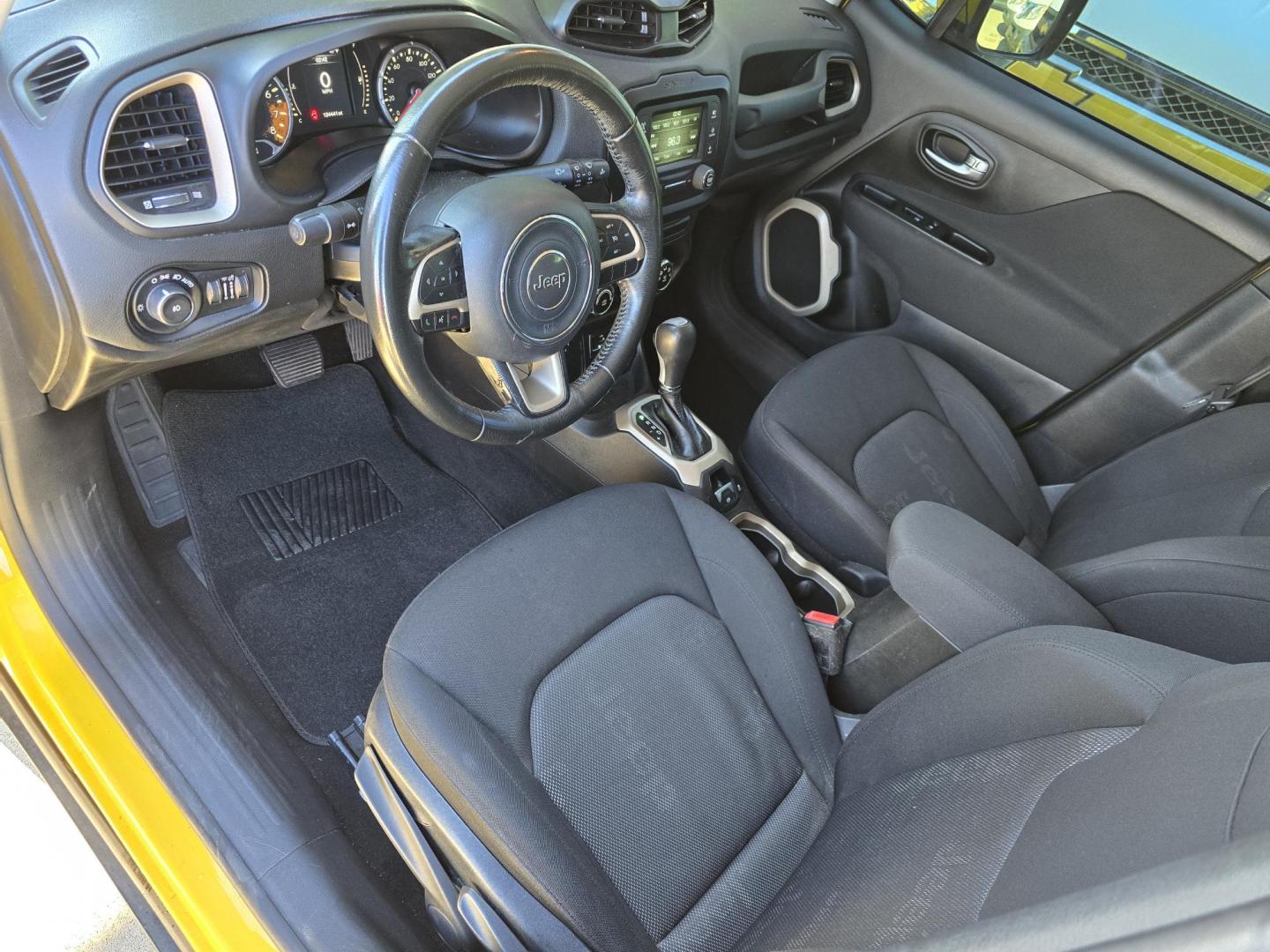 2015 YELLOW Jeep Renegade Latitude (ZACCJABT6FP) with an 2.4L L4 engine, AUTO transmission, located at 2660 S.Garland Avenue, Garland, TX, 75041, (469) 298-3118, 32.885387, -96.656776 - Photo#10