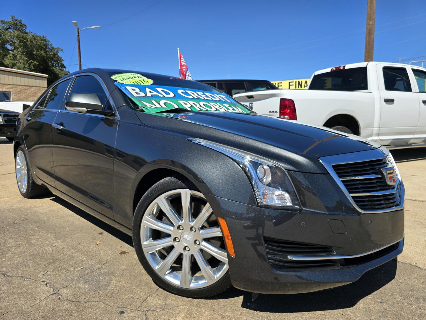 2016 Cadillac ATS Luxury (1G6AB5RX2G0) with an 2.0L L4 DOHC 16V TURBO engine, AUTO transmission, located at 2660 S.Garland Avenue, Garland, TX, 75041, (469) 298-3118, 32.885387, -96.656776 - Photo#0