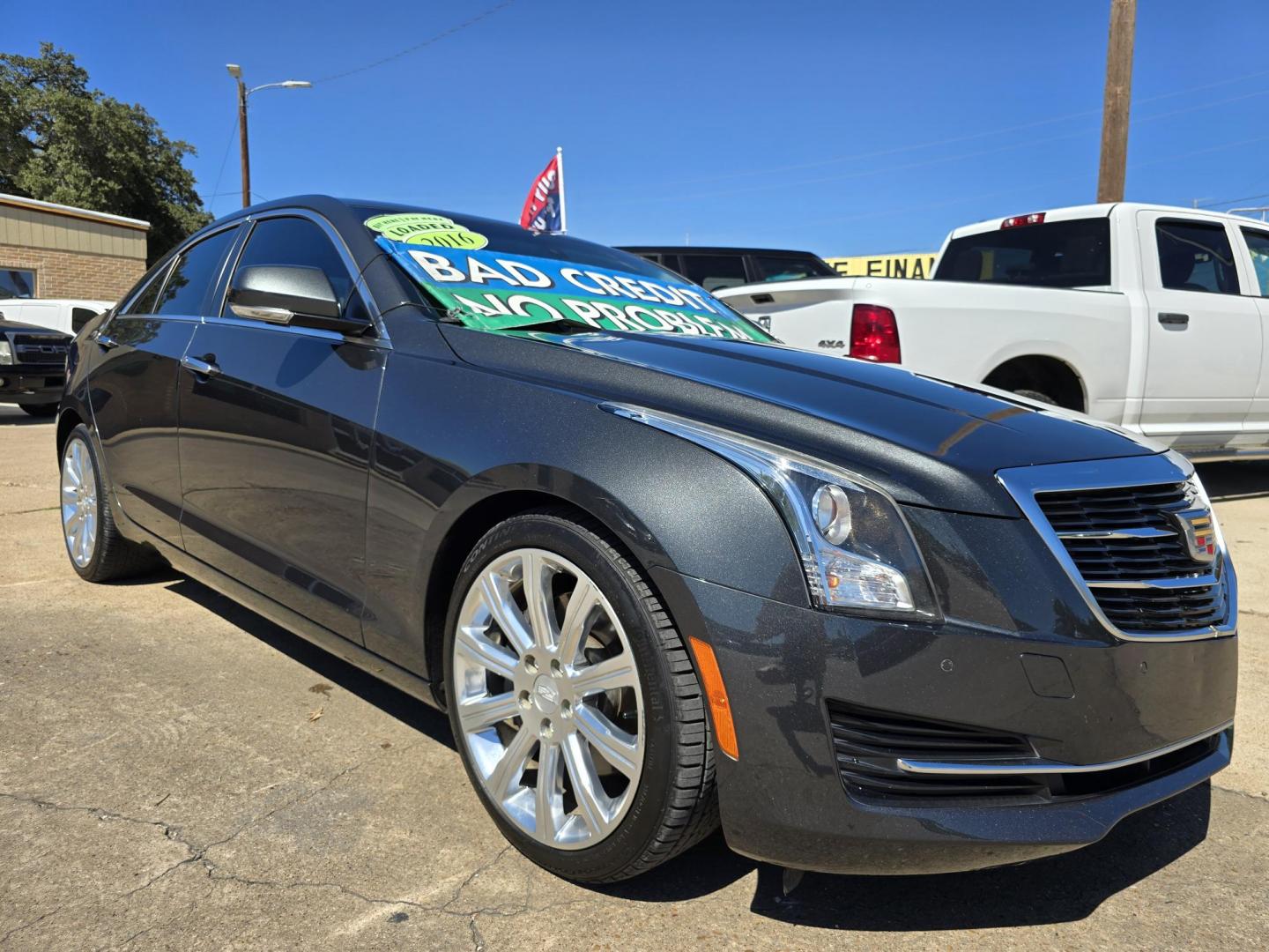 2016 Cadillac ATS Luxury (1G6AB5RX2G0) with an 2.0L L4 DOHC 16V TURBO engine, AUTO transmission, located at 2660 S.Garland Avenue, Garland, TX, 75041, (469) 298-3118, 32.885387, -96.656776 - Photo#1