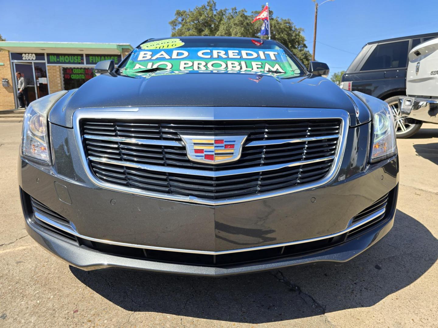 2016 Cadillac ATS Luxury (1G6AB5RX2G0) with an 2.0L L4 DOHC 16V TURBO engine, AUTO transmission, located at 2660 S.Garland Avenue, Garland, TX, 75041, (469) 298-3118, 32.885387, -96.656776 - Photo#9