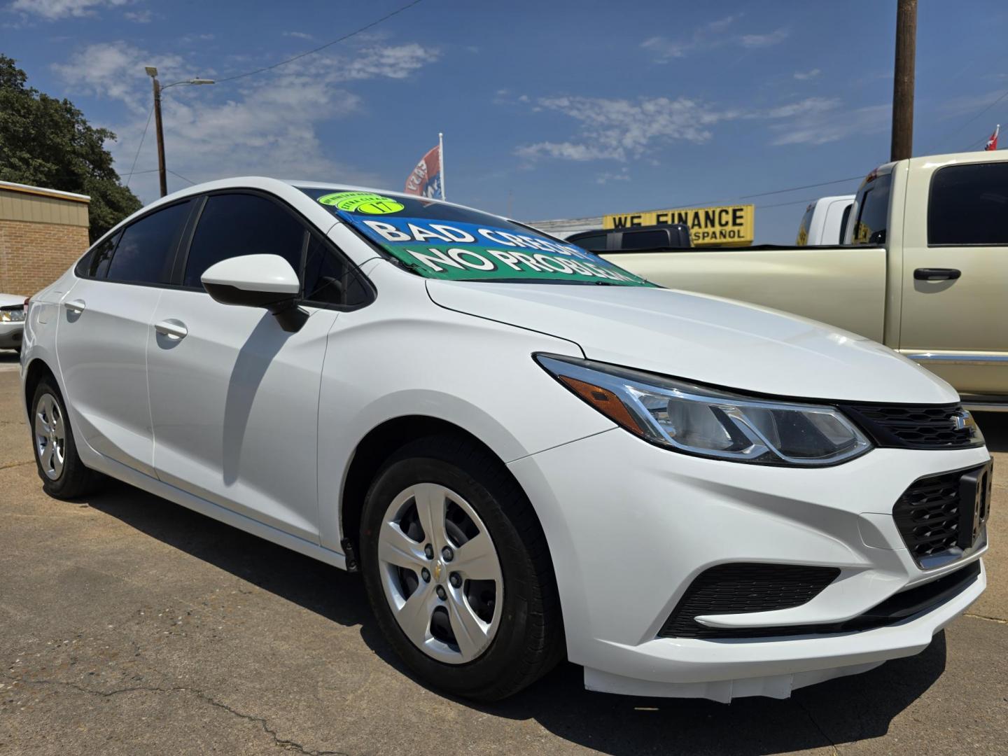 2017 Chevrolet Cruze LS (1G1BC5SM1H7) with an 1.4L L4 DOHC 16V TURBO engine, 6A transmission, located at 2660 S.Garland Avenue, Garland, TX, 75041, (469) 298-3118, 32.885387, -96.656776 - Welcome to DallasAutos4Less, one of the Premier BUY HERE PAY HERE Dealers in the North Dallas Area. We specialize in financing to people with NO CREDIT or BAD CREDIT. We need proof of income, proof of residence, and a ID. Come buy your new car from us today!! This is a very well cared for 2017 CH - Photo#1