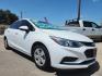 2018 WHITE Chevrolet Cruze LS (1G1BC5SM6J7) , AUTO transmission, located at 2660 S.Garland Avenue, Garland, TX, 75041, (469) 298-3118, 32.885387, -96.656776 - Welcome to DallasAutos4Less, one of the Premier BUY HERE PAY HERE Dealers in the North Dallas Area. We specialize in financing to people with NO CREDIT or BAD CREDIT. We need proof of income, proof of residence, and a ID. Come buy your new car from us today!! This is a very well cared for 2018 CH - Photo#1