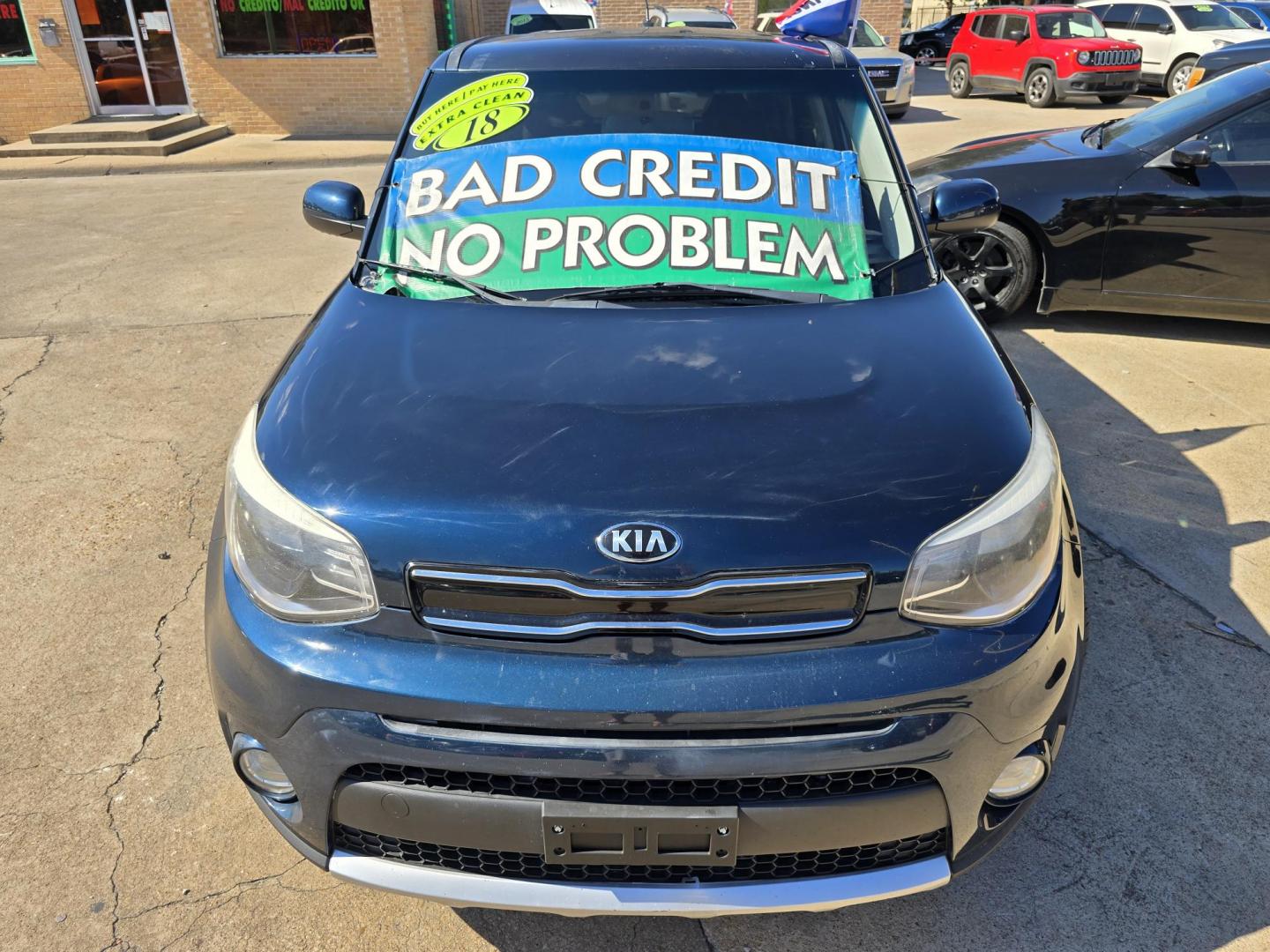 2018 BLUE Kia Soul + (KNDJP3A51J7) with an 2.0L L4 DOHC 16V engine, 6A transmission, located at 2660 S.Garland Avenue, Garland, TX, 75041, (469) 298-3118, 32.885387, -96.656776 - Photo#8