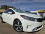 2018 WHITE Kia Forte LX (3KPFL4A74JE) with an 2.0L L4 DOHC 16V engine, AUTO transmission, located at 2660 S.Garland Avenue, Garland, TX, 75041, (469) 298-3118, 32.885387, -96.656776 - Photo#0