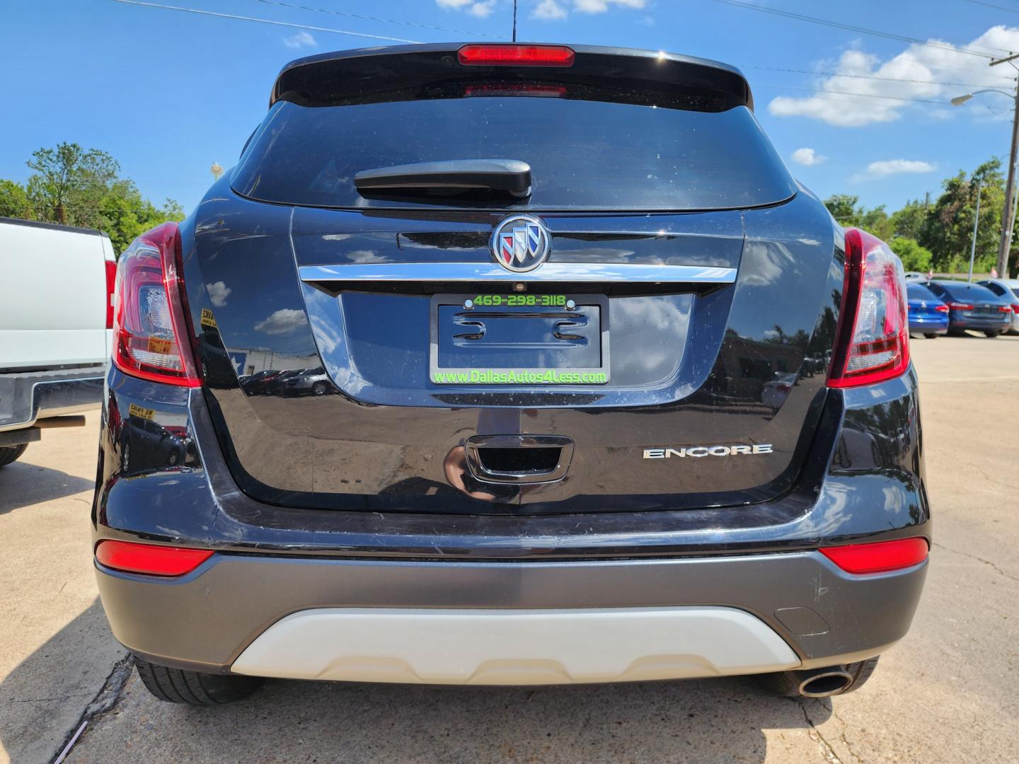 2019 BLACK Buick Encore Preferred (KL4CJASB4KB) with an 1.4L L4 DOHC 16V TURBO engine, 6A transmission, located at 2660 S.Garland Avenue, Garland, TX, 75041, (469) 298-3118, 32.885387, -96.656776 - Welcome to DallasAutos4Less, one of the Premier BUY HERE PAY HERE Dealers in the North Dallas Area. We specialize in financing to people with NO CREDIT or BAD CREDIT. We need proof of income, proof of residence, and a ID. Come buy your new car from us today!! This is a SUPER CLEAN 2019 BUICK ENCO - Photo#4