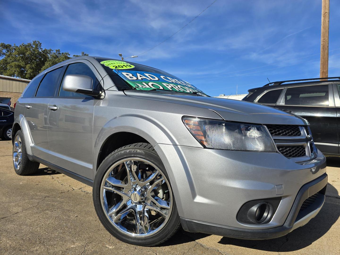 2019 SILVER Dodge Journey GT (3C4PDCEG3KT) with an 3.6L V6 DOHC 24V engine, 6A transmission, located at 2660 S.Garland Avenue, Garland, TX, 75041, (469) 298-3118, 32.885387, -96.656776 - Photo#0