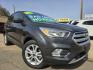 2019 GRAY Ford Escape SE (1FMCU0G9XKU) with an 2.0L L4 DOHC 16V engine, 6A transmission, located at 2660 S.Garland Avenue, Garland, TX, 75041, (469) 298-3118, 32.885387, -96.656776 - Photo#0